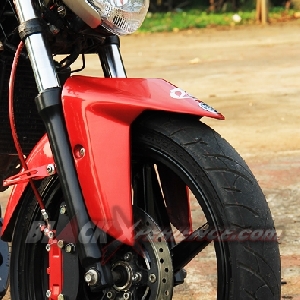 Velg depan milik Tiger berukuran 3 inci