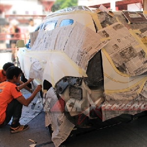 Proses lanjutan pengerjaan bodi