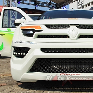 Identitas Renault tetap nampak meskin bumper berubah total