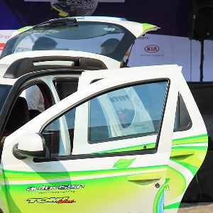 Motif airbrush bertema ramah lingkungan