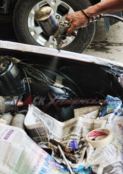 Interior dan Poles Bodi, Target Kerja Tahap Akhir