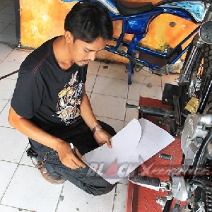 Pembuatan pola / desain bodi 