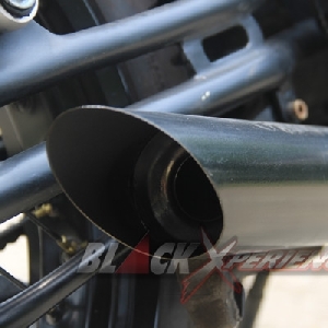 Knalpot custom bikin garang raungan mesin