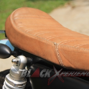 Tampang final jok kulit custom