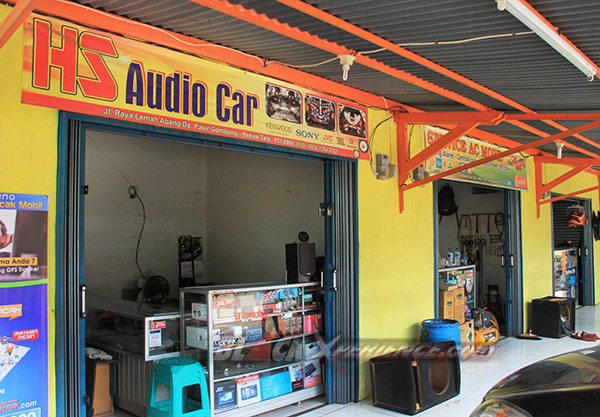 Store audio tersedia pula di HS Autocar