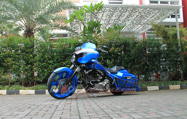 Harley-Davidson streetgilde karya bengkel Exotic Bike