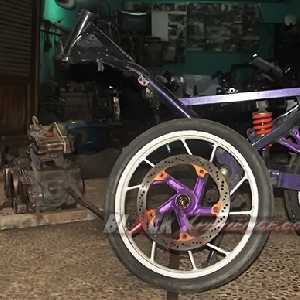 Sasis orsinil Suzuki Satria FU 150