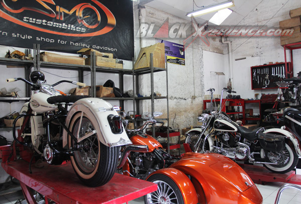 Proyek-proyek yang sedang digarap Bimo Custombikes