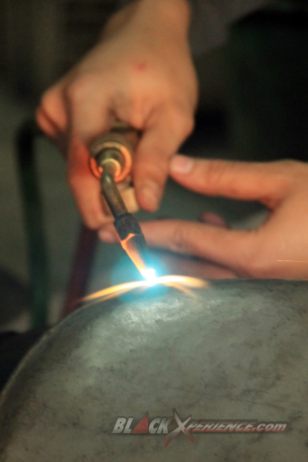 Pengelasan tangki custom