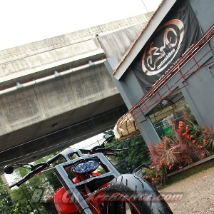 Foto session sebelum test ride berlangsung