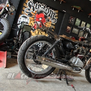 Kondisi motor setelah pembongkaran tahap pertama