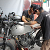 Pasang Bodi Perjelas Jati Diri Scorpio Cafe Racer