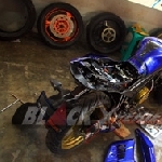 Obelix Xtreme Motorcycle Rencanakan Modifikasi Yamaha V-ixion Bak Senjata Pendekar Jepang