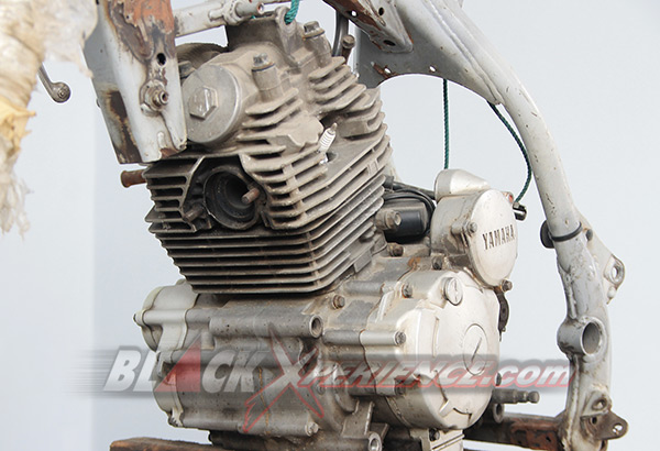 Ditangan Caos Custom Bike Yamaha Scorpio Berubah Jadi Supermoto