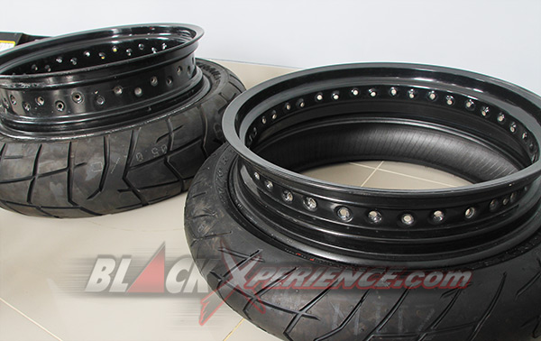 Ditangan Caos Custom Bike Yamaha Scorpio Berubah Jadi Supermoto