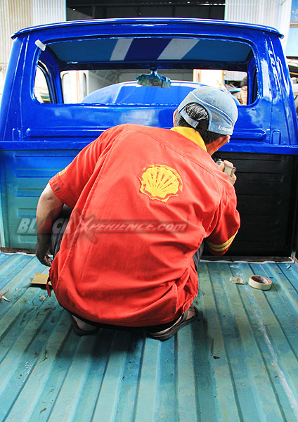 Detik-detik Penyelesaian Modifikasi Kijang Facelift Range Rover