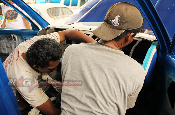 Detik-detik Penyelesaian Modifikasi Kijang Facelift Range Rover