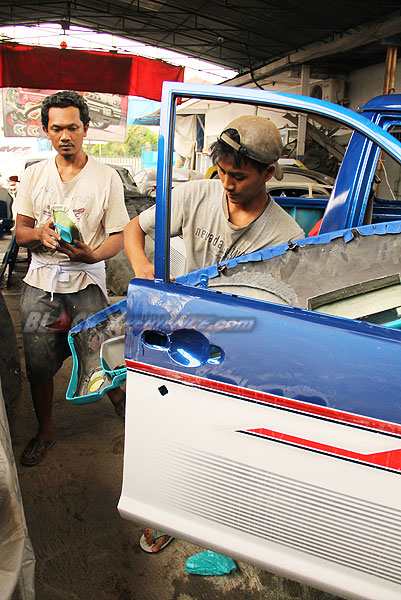 Detik-detik Penyelesaian Modifikasi Kijang Facelift Range Rover