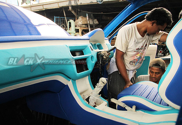 Detik-detik Penyelesaian Modifikasi Kijang Facelift Range Rover