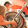 Test Ride Ala Stuntman Akhiri Modifikasi Supermoto Caos Custom Bike