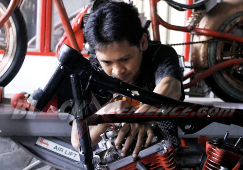 Proses Rakit Menuju Riding Hotrod HD