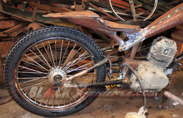 Body CB 125 Siap Dicat dan Krom