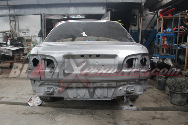 Ganti Cat Abu-abu Menyerupai Honda Jazz RS 2012