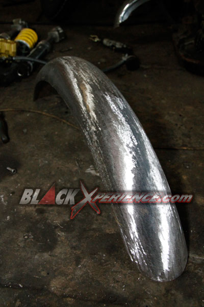 Inilah Urutan Proses Chrome Komponen CB 125