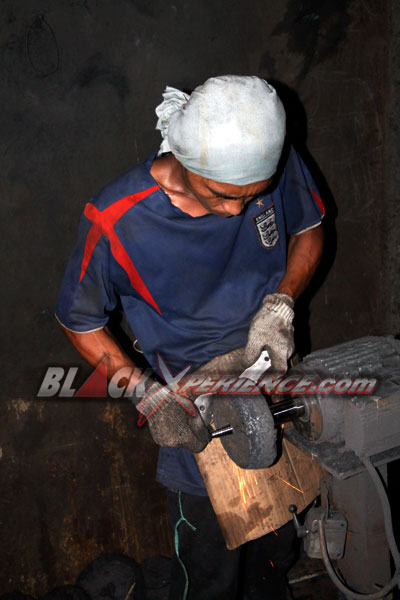 Inilah Urutan Proses Chrome Komponen CB 125