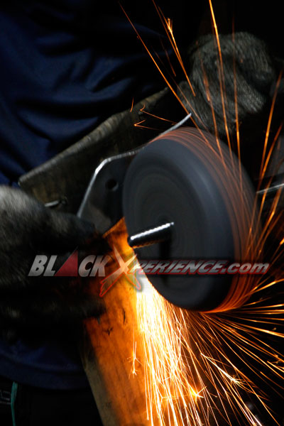 Inilah Urutan Proses Chrome Komponen CB 125