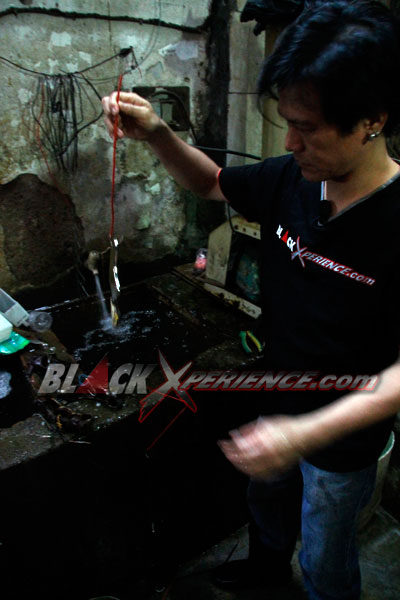 Inilah Urutan Proses Chrome Komponen CB 125