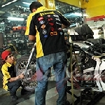 Proses Pembuatan Pondasi Softail EVO