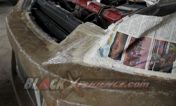 Fiber Dominasi Bodykit Honda CR-V Street Racing