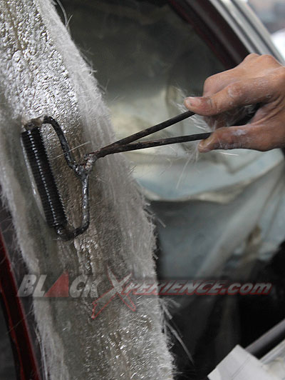 Fiber Dominasi Bodykit Honda CR-V Street Racing