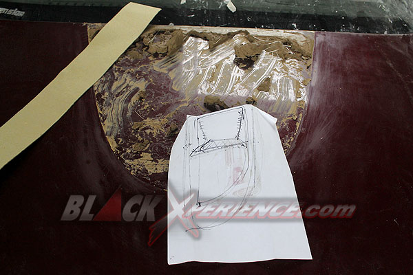 Fiber Dominasi Bodykit Honda CR-V Street Racing