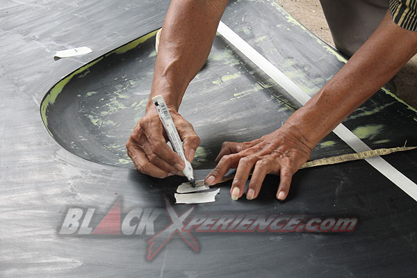 Fiber Dominasi Bodykit Honda CR-V Street Racing