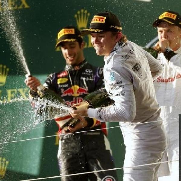 Rosberg Kuasai Podium Pertama Seri Pembuka  F1 GP Australia