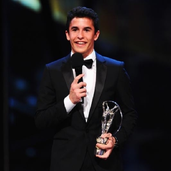 Marc Marquez Meraih Penghargaan Laureus Breakthrough Award