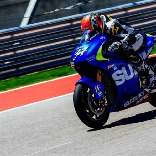 Hasil test Suzuki untuk MotoGP tahun depan memuaskan