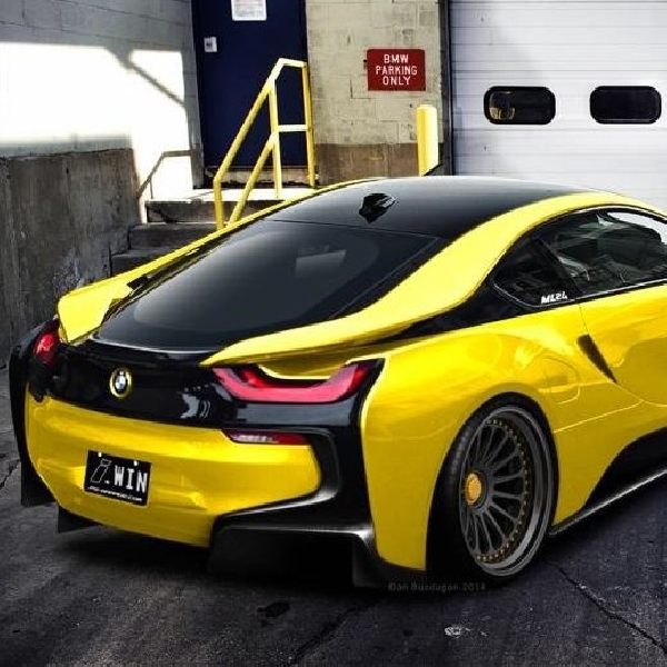 Kreasi liar Lumma Design pada BMW i8