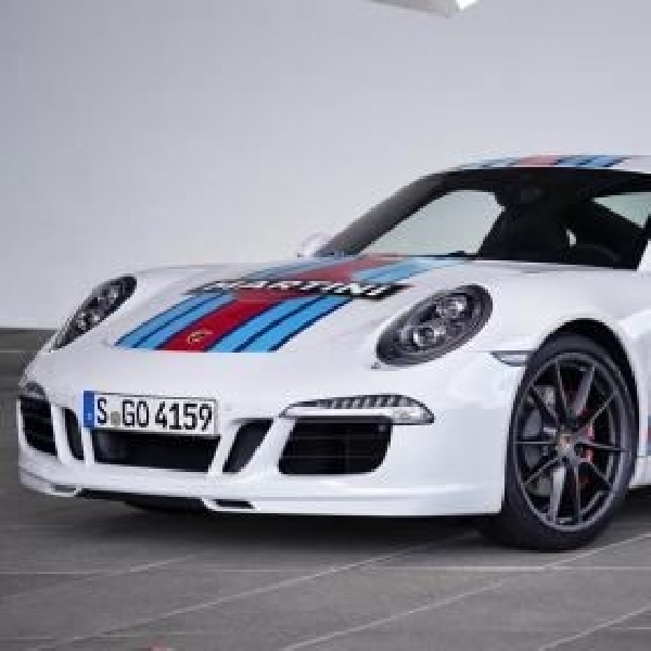Porsche 911 S edisi Martini Racing hanya dibangun 80 Unit