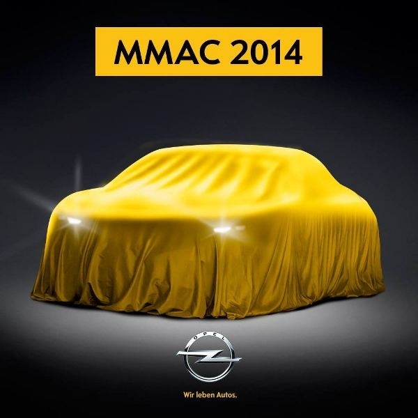 Model misterius Opel untuk Moscow Auto Show 2014