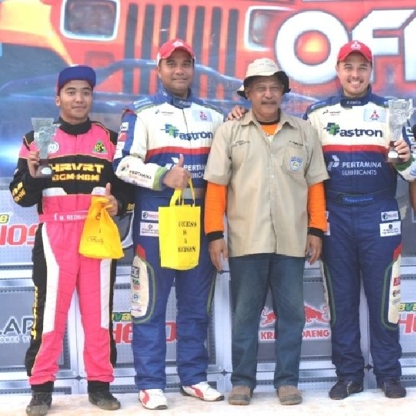 Rifat bawa Pertamina Fastron Offroad Team juara di Serang
