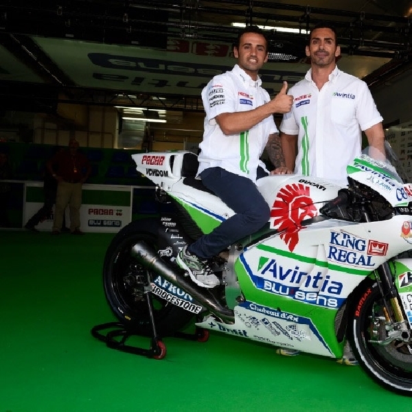 Debut Avintia Racing dengan mesin Ducati berakhir nahas