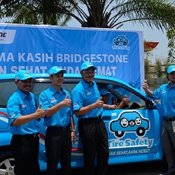 Bridgestone Gelar Kampanye Keselamatan Ban