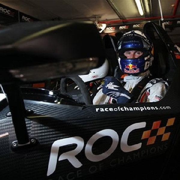 David Coulthard Juara Race of Champions
