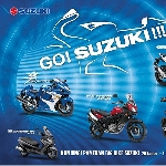 Line Up Moge Suzuki Sambangi Mall di Jakarta