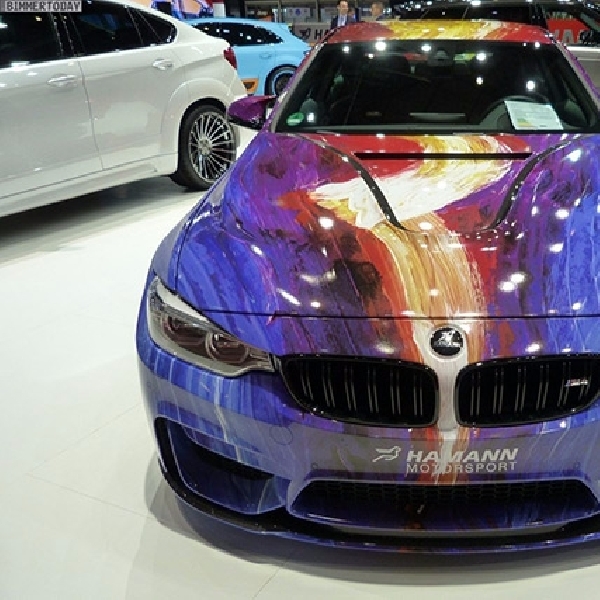 BMW M4 Art Car Karya Hamann