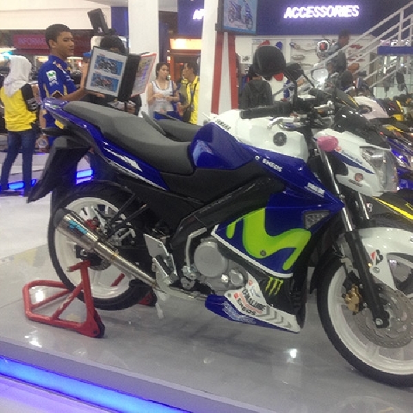 Yamaha Tampilkan Berbagai Kustom Motor di Jakarta Fair 2015