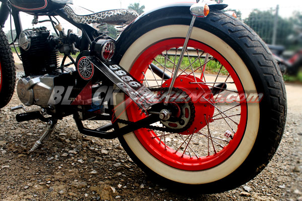 Modifikasi Mix Honda GL100 Chopper dan Brat Style